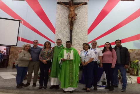 PEREGRINAÇÃO DA IMAGEM DE NOSSA SENHORA DA VITÓRIA DO XXIII CONGRESSO NACIONAL DO E.C.C. EM SÃO LUIS DO MARANHÃO.